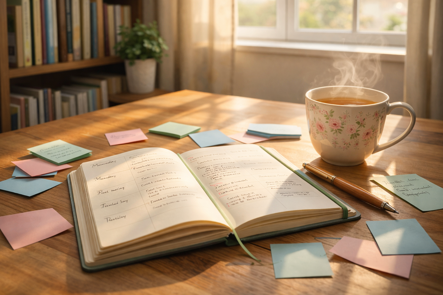 Méthode simple pour planifier sa semaine