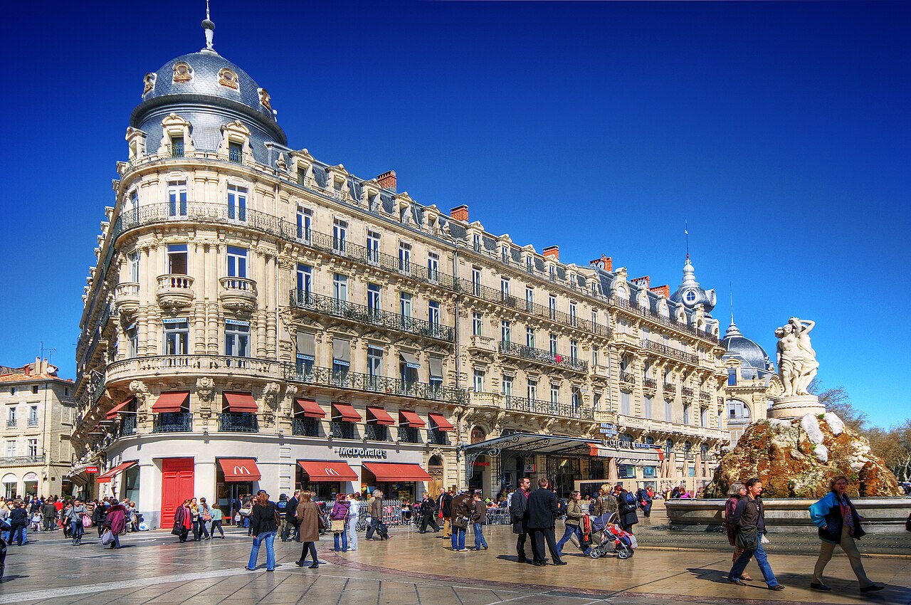 Vue de Montpellier